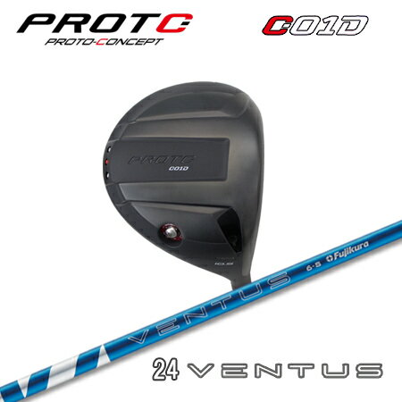 乐天商城 - PROTOCONCEPT(プロトコンセプト) C01D Driver ドライバー + 24 Ventus【カスタムオーダー】