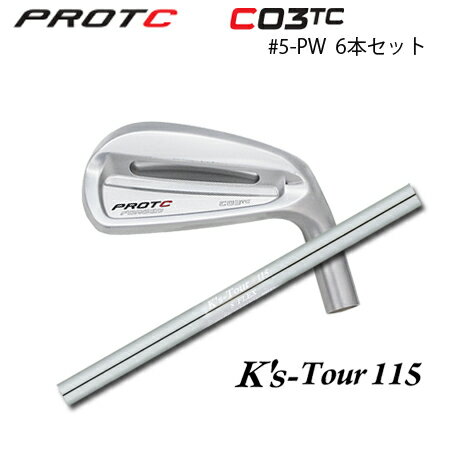乐天商城 - PROTOCONCEPT(プロトコンセプト) C03TC Forged Iron アイアン #5-PW(6本セット) + K's Tour 115【カスタムオーダー】
