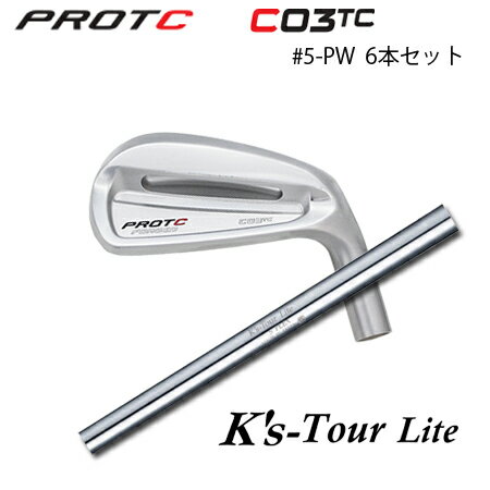 乐天商城 - PROTOCONCEPT(プロトコンセプト) C03TC Forged Iron アイアン #5-PW(6本セット) + K's Tour Lite【カスタムオーダー】