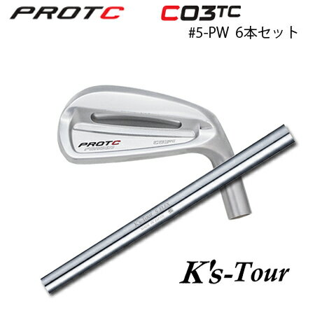 乐天商城 - PROTOCONCEPT(プロトコンセプト) C03TC Forged Iron アイアン #5-PW(6本セット) + K's Tour【カスタムオーダー】