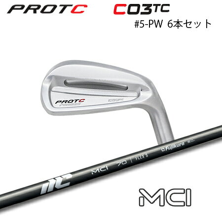 乐天商城 - PROTOCONCEPT(プロトコンセプト) C03TC Forged Iron アイアン #5-PW(6本セット) + MCI【カスタムオーダー】