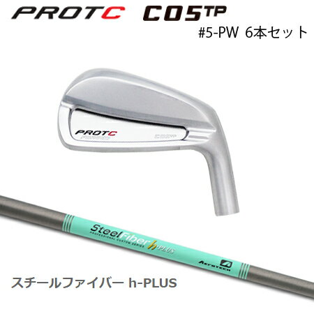 プロトコンセプト C05TP #5-PW(6本セット) + SteelFiber h-PLUS【カスタムオーダー】