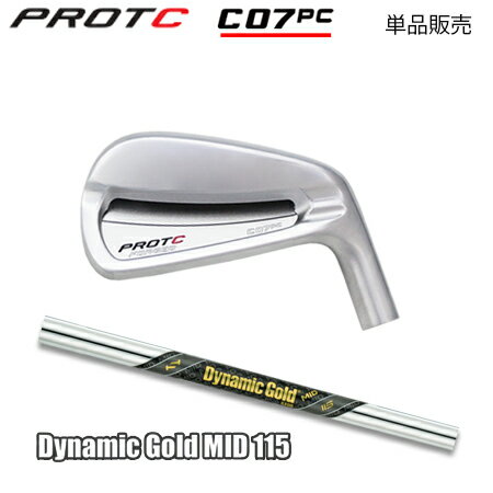 樂天商城 - PROTOCONCEPT(プロトコンセプト) C07PC FORGED IRON + Dynamic Gold MID 115【カスタムオーダー】