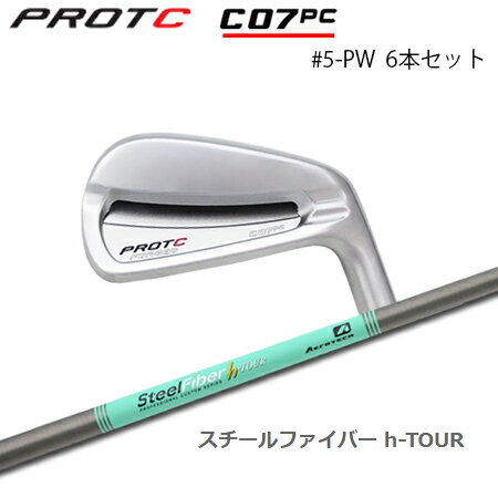 乐天商城 - PROTOCONCEPT(プロトコンセプト) C07PC Forged Iron アイアン #5-PW(6本セット) + SteelFiber h-TOUR【カスタムオーダー】
