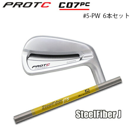 乐天商城 - PROTOCONCEPT(プロトコンセプト) C07PC Forged Iron アイアン #5-PW(6本セット) + SteelFiber J【カスタムオーダー】