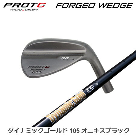 乐天商城 - PROTOCONCEPT(プロトコンセプト) Forged Wedge ウェッジ + DG105 ONYX Black【カスタムオーダー】