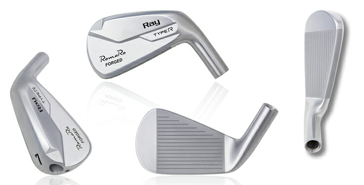 ロマロ Ray TYPE R IRON + SteelFiber i テーパーシャフト (6本セット) 【カスタムオーダー】