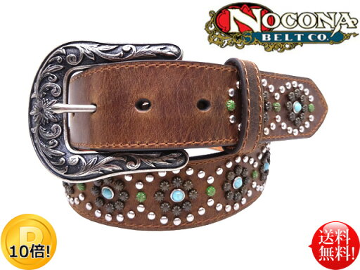 ◆NOCONA(ノコナ)◆ USA スタッズ コンチョ ウエスタンベルト 【ブラウン】 ターコイズ ヴィンテージ加工 アンティーク オイルド クロスデザイン 茶 レザー 本革 牛革 アメリカ カントリー カウボーイ 乗馬 バイカー 衣装 送料無料 ◆NOCONA(ノコナ)◆ USA スタッズ コンチョ ウエスタンベルト 【ブラウン】 ターコイズ ヴィンテージ加工 アンティーク オイルド クロスデザイン 茶 レザー 本革 牛革 アメリカ カントリー カウボーイ 乗馬 バイカー 衣装 送料無料