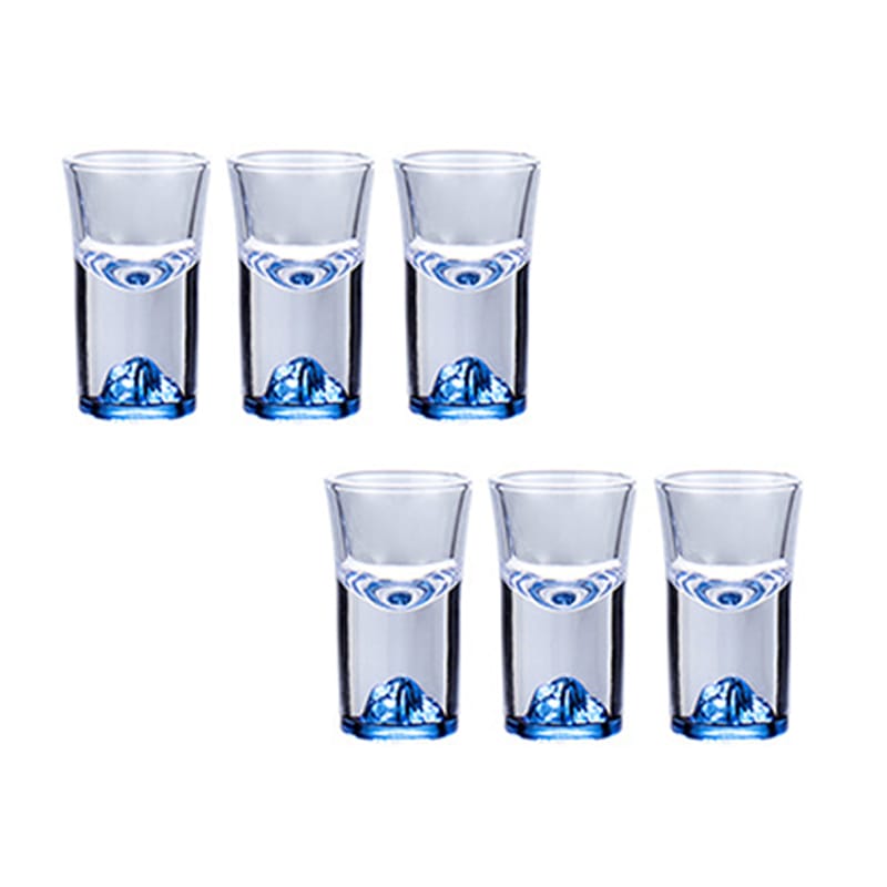 【ポイント 10 倍】6点セット 酒盃セット 白酒グラス グラス 冰 酒盃 お猪口 高級 グラス 日本酒 冷酒 焼酎 ワインセット お酒入れ クリスタルガラス エレガント 家庭 クリスタ グラス 職人手作り お祝い プレゼント