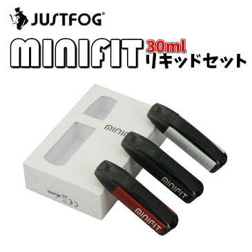 JUSTFOG MINIFIT ミニフィット　電子タバコ(VAPE)+LAYZER　CREWリキッドセット