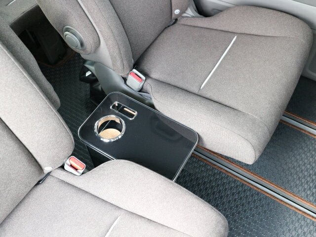 【全品20％OFFクーポン配布中】22色から選べる セカンドセンターテーブル　Aタイプ RP系ステップワゴン(15/4〜) カスタム カスタムパーツ 車内収納 高級感 インテリア性 ドリンクホルダー付き 日本製 自社製作 職人仕上げ カーアクセサリー カー用品 車用収納