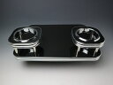 【売り切り お買い得】N BOX JF3(17/9〜) フロントテーブル2 ブラック BKxフルメッキ カスタム カスタムパーツ 車内収納 高級感 インテリア性...