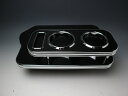 【売り切り お買い得】N BOX JF3(17/9~) フロントテーブル ブラック BKxフルメッキ 携帯左 カスタム カスタムパーツ 車内収納 高級感 インテリア性 ドリンクホルダー付き 日本製 自社製作 職人仕上げ カーアクセサリー カー用品 車用収納