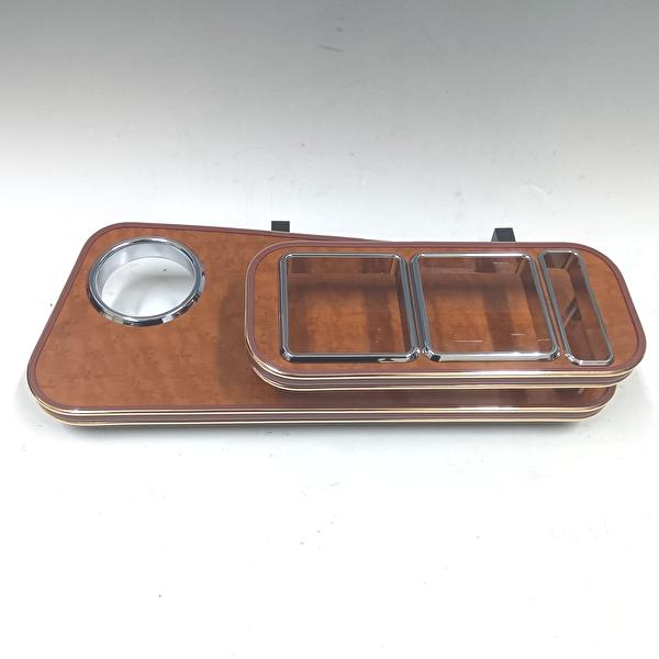 【期間限定20％OFF】【売り切り お買い得】デリカミニ (23/5〜)　 フロントテーブル ウッド　茶xゴール..