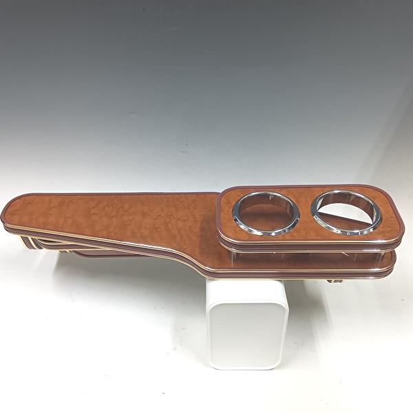 【期間限定20％OFF】【売り切り! お買い得】21系クラウン(12/12〜) フロントテーブル カップ2仕様 ウッ..