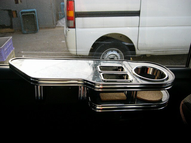 セルボ(06/11〜) サイドテーブルセカンド左側 カスタム カスタムパーツ 車内収納 高級感 インテリア性 ドリンクホルダー付き 日本製 自社製作 職人仕上げ カーアクセサリー カー用品 車用収納