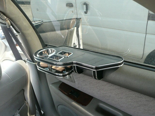 【全品10％OFFクーポン配布中】20系ウィンダムサイドテーブル セカンド右側 カスタム カスタムパーツ 車内収納 高級感 インテリア性 ドリンクホルダー付き 日本製 自社製作 職人仕上げ カーアクセサリー カー用品 車用収納