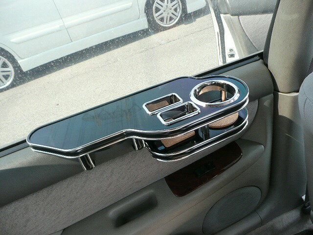 【全品10％OFFクーポン配布中】20系ウィンダムサイドテーブル セカンド左側 カスタム カスタムパーツ 車内収納 高級感 インテリア性 ドリンクホルダー付き 日本製 自社製作 職人仕上げ カーアクセサリー カー用品 車用収納