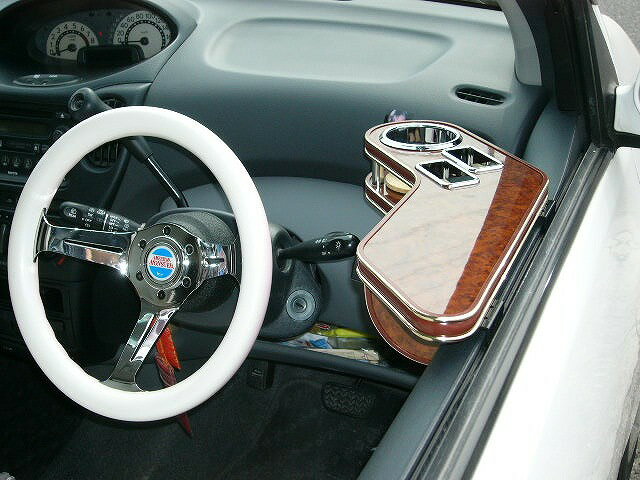 【全品10％OFFクーポン配布中】ファンカーゴサイドテーブル 運転席側 カスタム カスタムパーツ 車内収..