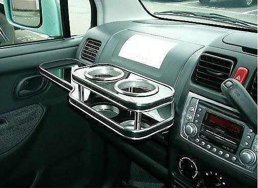 ワゴンR(98/10〜)エアバック有フロントテーブル カスタム カスタムパーツ 車内収納 高級感 インテリア..