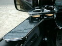 62スクラムサイドテーブル 助手席側 カスタム カスタムパーツ 車内収納 高級感 インテリア性 ドリンクホルダー付き 日本製 自社製作 職人仕上げ カーアクセサリー カー用品 車用収納