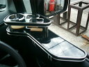 MHワゴンRサイドテーブル 運転席側 カスタム カスタムパーツ 車内収納 高級感 インテリア性 ドリンクホルダー付き 日本製 自社製作 職人仕上げ カーアクセサリー カー用品 車用収納