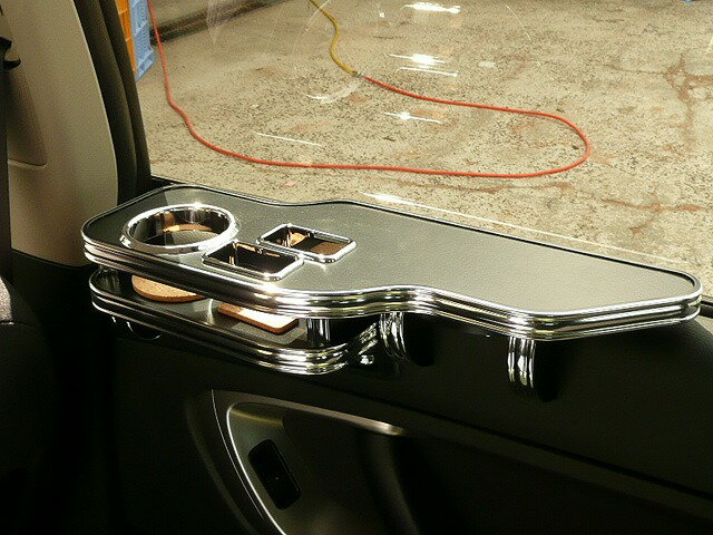 【全品20％OFFクーポン配布中】BL系レガシー後期 サイドテーブルセカンド右側 カスタム カスタムパーツ 車内収納 高級感 インテリア性 ドリンクホルダー付き 日本製 自社製作 職人仕上げ カーアクセサリー カー用品 車用収納