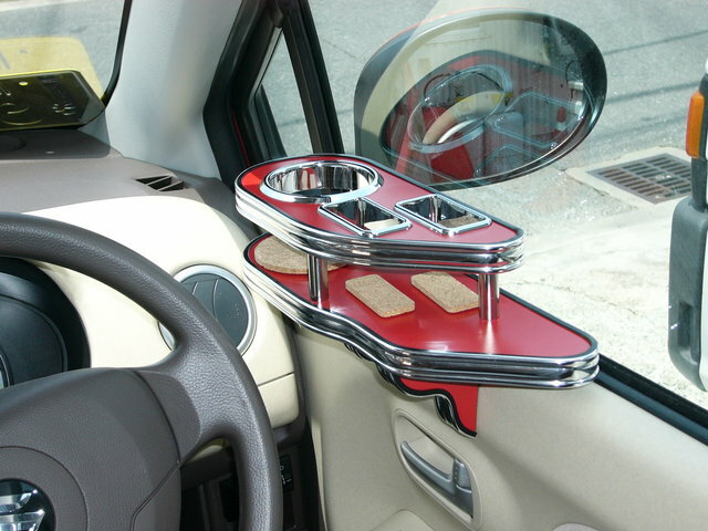 3色から選べる モコ(06/2〜)サイドテーブル カスタム カスタムパーツ 車内収納 高級感 インテリア性 ド..