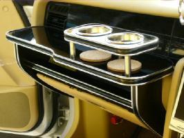 3色から選べる センティア(95/10〜)フロントテーブル カップ2個仕様 カスタム カスタムパーツ 車内収納 高級感 インテリア性 ドリンクホルダー付き 日本製 自社製作 職人仕上げ カーアクセサリー カー用品 車用収納