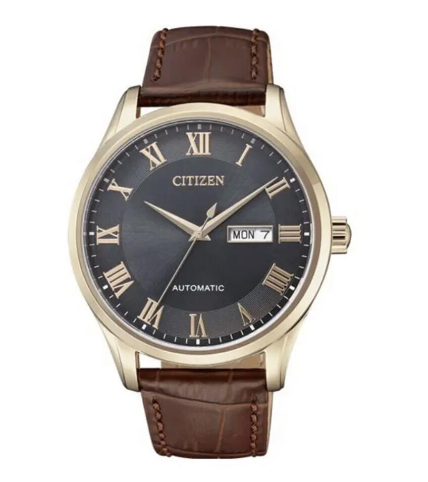 シチズン CITIZEN 腕時計NH8363-14HB 機械式自動巻 42mm デイデイト メタルベルト メンズ 並行輸入品