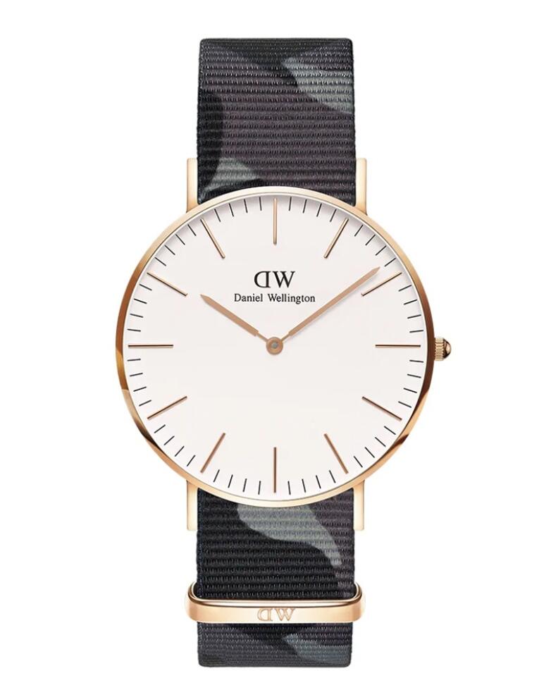 ダニエルウェリントン メンズ腕時計 正規品 Daniel Wellington ダニエルウェリントン Classic Brigade ローズゴールド/シルバー 40mm DW メンズ 腕時計 彼氏に ギフト ブランド時計 ペアウォッチ