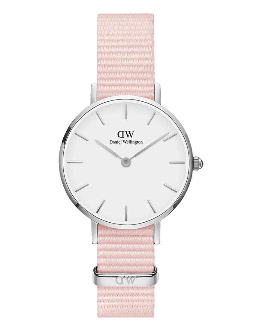 ダニエルウェリントン DW 腕時計 レディース Petite Rosewater 32mm 時計 ウオッチ おしゃれ ブランド シルバー ピンク 彼女 プレゼント ギフト おしゃれ 春 桜 シンプルDW00100318