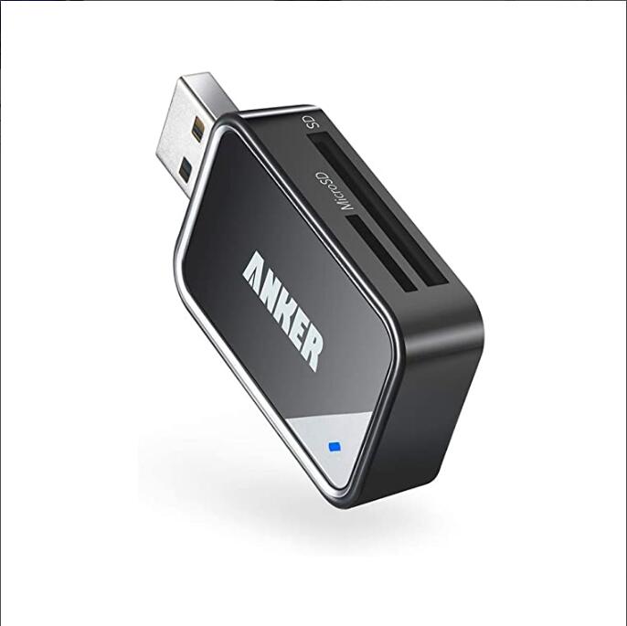 [Anker]Anker 2-in-1 USB 3.0 |[^uJ[h[_[ microSDXC / microSDHC / microSD / MMC / RS-MMC / UHS-IJ[hp