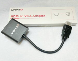 UPGROW HDMI VGA Ѵ ץ D-SUB HDMI 15ԥ Ѵ HDMI  to VGA ᥹ HDMIVGA(б) 1080P ԥ塼ǥȥåסΡȥѥPC˥ץHDTVChromebookRaspberry PiRokuXboxʤɤб