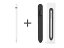 新品 収納ケースセット アップル正規品 Apple Pen(第1世代)　アップルペンシル USB-C - Apple Pencilアダプタ付 iPad Pro対応 タッチペン アイパッド スタイラス iPencil ホルダー