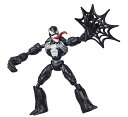 MARVEL マーベル スパイダーマン ベンドアンドフレックスシリーズ 6インチフィギュア ヴェノム VENOM E7689 正規品 ウェブアクセサリ付き