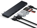 Satechi USB-C Pro ハブ スリム (ミッドナ