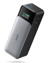 Anker 737 Power Bank (PowerCore 24000) (24000mAh / eʃoCobe[) yUSB PD 3.1 Ή/PSEZpK/USB-C͑Ή / 140WózMacBook PDΉWindows PC iPad Pro iPhone Galaxy Android X}[gtH m[gPC e ̑@Ή