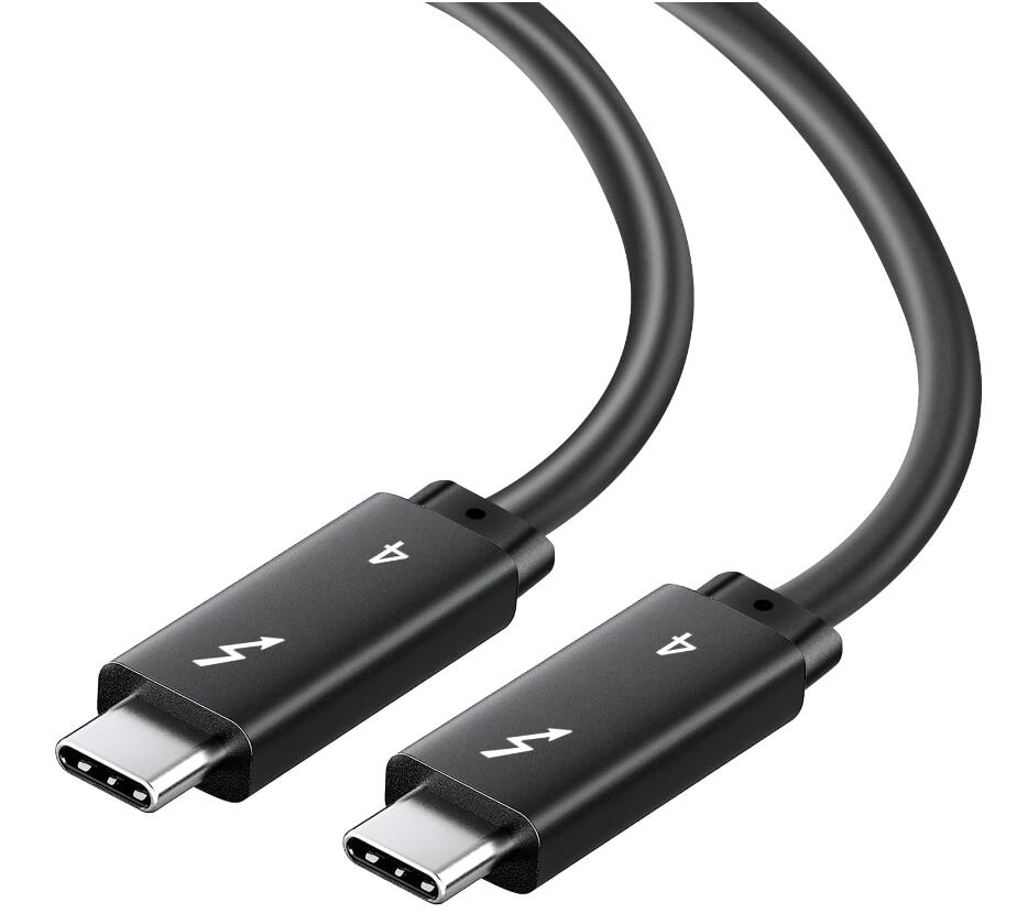 タイプC Thunderbolt 4 ケーブル 1m 2m 3m Active サンダーボルト 4ケーブル 40Gbps 100W充電 8Kビデオ USB4/Thunderbolt 3/USB-Cに対応 サンダーボルト4ケーブル 8K/60Hz 映像出力 Type-C