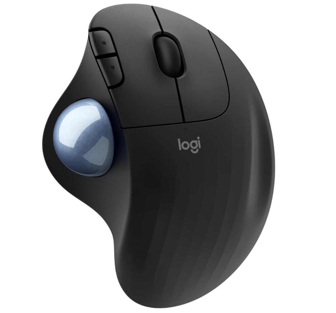 ロジクール ワイヤレスマウス トラックボール 無線 M575S Bluetooth Unifying 5ボタン windows mac iPad 電池寿命最大24ケ月 M575 ブラック 国内正規品