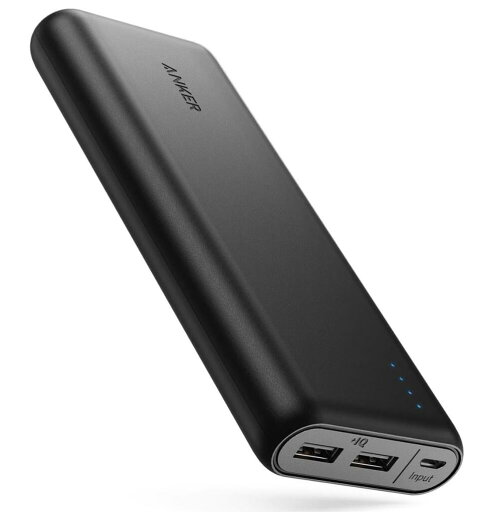 Anker PowerCore 20100 (20100mAh 2ポート モバイルバッテリー) 【PSE認証済/PowerIQ搭載/マット仕上げ】iPhone&Android対応 (ブラック) Anker PowerCore 20100 (20100mAh 2ポート モバイルバッテリー) 【PSE認証済/PowerIQ搭載/マット仕上げ】iPhone&Android対応 (ブラック)