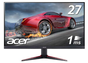 Acer ゲーミングモニター Nitro 27インチ VG270bmiifx IPS 1ms(VRB) 75Hz FPS向き フルHD FreeSync フレームレス HDMIx2 スピーカー内蔵 ブルーライト軽減