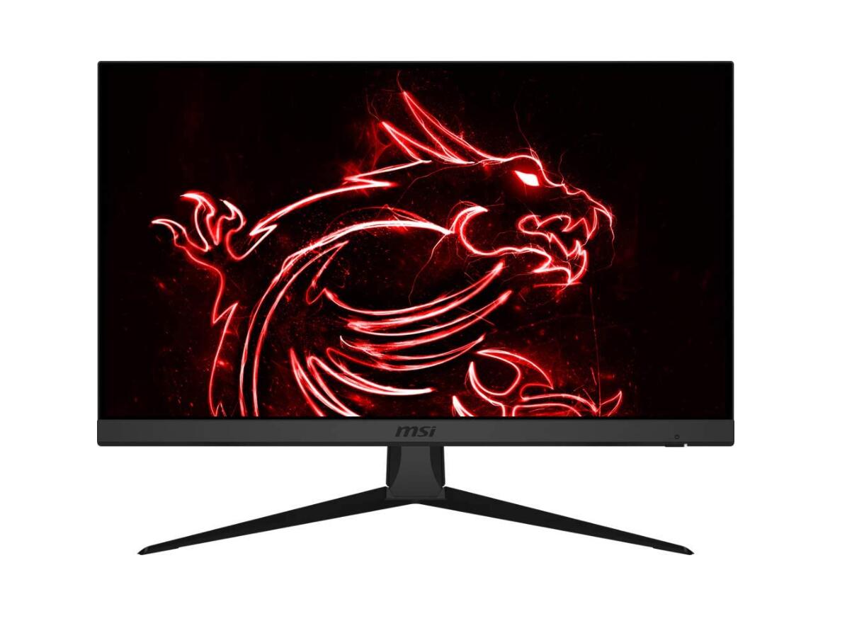 MSI Optix G242 ゲーミングモニター 高画質IPS平面パネル スリムベゼル 鮮やかな発色 フルHD/23.8インチ/144Hz/1ms/Adaptive Sync/HDMI/DP/3年保証