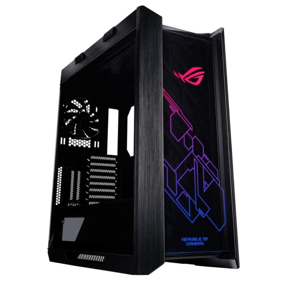 ASUS ROG STRIX HELIOS CASE GX601 ATX/EATXミッドタワーゲームケース/強化ガラス/アルミフレーム/GPUブレース/Aura Sync RGB