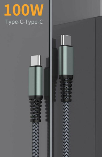 【Alifbis 2本セット】正規品 USB-C & USB-C ケーブル 1.8m USB Type CケーブルPD対応100W/5A 超急速充電&データ同期 / 超高耐久 Type-C to Type-C MacBook、iPad Pro(2018/2020) Galaxy Sony PixelなどのType-c機種対応 【Alifbis 2本セット】正規品 USB-C & USB-C ケーブル 1.8m USB Type CケーブルPD対応100W/5A 超急速充電&データ同期 / 超高耐久 Type-C to Type-C MacBook、iPad Pro(2018/2020) Galaxy Sony PixelなどのType-c機種対応