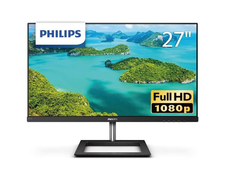 PHILIPS モニターディスプレイ 271E1D/11 (27インチ/IPS Technology/FHD/5年保証/HDMI/D-Sub/DVI-D/フレームレス)