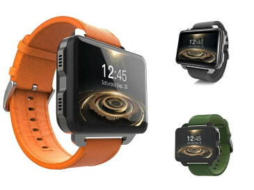 スマートウォッチ アウトドアウォッチ 2.2 インチ大画面1200mAh 大容量 1.3MPカメラ MT6580 クアッドコア1.3Ghz 1GB RAM、16GB ROM、Android/iOS 用 wifi接続 SIMカード対応 英語 日本語 時計 多国言語対応 音声翻訳 タッチパネル 日本語簡単操作