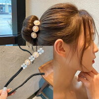 【楽天市場】デフトバン ヘアアクセサリー シニヨン インスタ TikTok お団子 ヘアメーカー 簡単：ONE DREAM