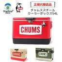 【送料無料】CHUMS（チャムス）「スチールクーラーボックス54L」アウトドア キャンプ クーラーボックス ハードクーラーボックス CH62-1802