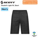 【送料無料】SCCOT(スコット)「Insuloft Light PL MEN Short」Mサイズ ダウンパンツ ハーフパンツ ウィンターパンツ アウトドア キャンプ 登山 スキー スノーボード バックカントリー キャラバン 防寒 暴風